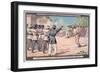 Execution of Monsieur Greve, Madagascar, 1883-1896-null-Framed Giclee Print