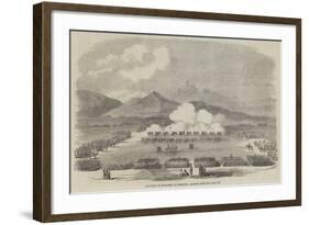 Execution of Mutineers at Peshawur, Blowing from the Guns Etc-null-Framed Giclee Print