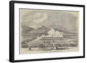 Execution of Mutineers at Peshawur, Blowing from the Guns Etc-null-Framed Giclee Print