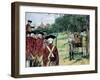 Execution of Nathan Hale by the British in New York on September 22, 1776-Howard Pyle-Framed Giclee Print