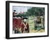 Execution of Nathan Hale by the British in New York on September 22, 1776-Howard Pyle-Framed Giclee Print