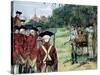 Execution of Nathan Hale by the British in New York on September 22, 1776-Howard Pyle-Stretched Canvas