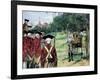 Execution of Nathan Hale by the British in New York on September 22, 1776-Howard Pyle-Framed Giclee Print