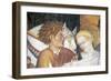 Execution of Rhea Silvia, Detail from Fresco Cycle Stories of Romulus and Remus-Gentile da Fabriano-Framed Giclee Print