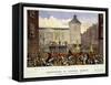 Execution of Robert Emmet in Thomas Street, 20th September 1803, 1803-null-Framed Stretched Canvas