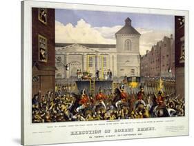 Execution of Robert Emmet in Thomas Street, 20th September 1803, 1803-null-Stretched Canvas