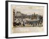 Execution of Robespierre and His Accomplices, 1794-null-Framed Giclee Print