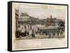 Execution of Robespierre and His Accomplices, 1794-null-Framed Stretched Canvas