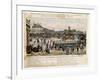 Execution of Robespierre and His Accomplices, 1794-null-Framed Giclee Print