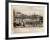 Execution of Robespierre and His Accomplices, 1794-null-Framed Giclee Print