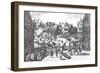 Execution of the Conspirators of the Gunpowder Plot in 1606, 1795-null-Framed Giclee Print