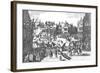 Execution of the Conspirators of the Gunpowder Plot in 1606, 1795-null-Framed Giclee Print