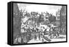 Execution of the Conspirators of the Gunpowder Plot in 1606, 1795-null-Framed Stretched Canvas