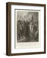 Execution of the Inca-Alonzo Chappel-Framed Giclee Print