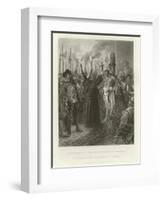 Execution of the Inca-Alonzo Chappel-Framed Giclee Print