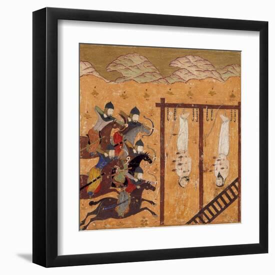 Execution Scene-null-Framed Art Print