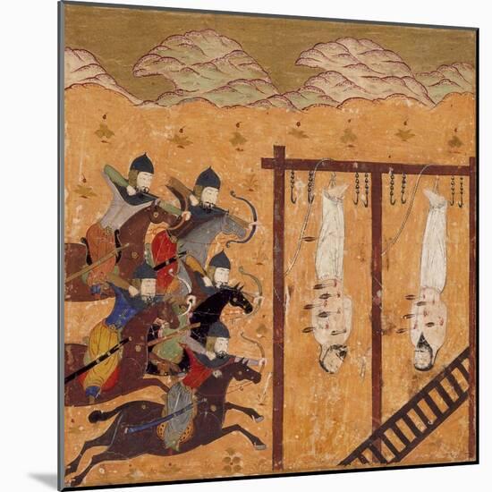 Execution Scene-null-Mounted Art Print