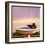 Executive Soak-Lucia Heffernan-Framed Art Print