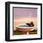 Executive Soak-Lucia Heffernan-Framed Art Print