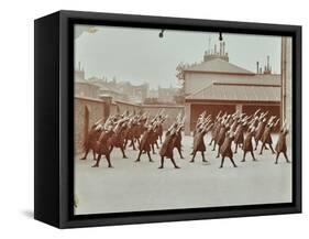 Exercise Class, Buckingham Street Girls School, Islington, London, 1906-null-Framed Stretched Canvas