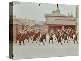 Exercise Class, Buckingham Street Girls School, Islington, London, 1906-null-Stretched Canvas