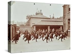 Exercise Class, Buckingham Street School, Islington, London, 1906-null-Stretched Canvas