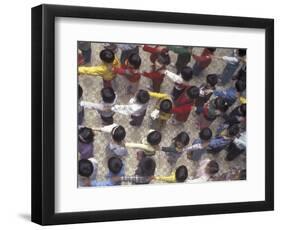 Exercise Class, Hanoi, Vietnam-Keren Su-Framed Photographic Print