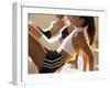 Exercise Class-null-Framed Photographic Print
