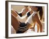 Exercise Class-null-Framed Photographic Print