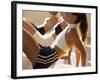 Exercise Class-null-Framed Photographic Print