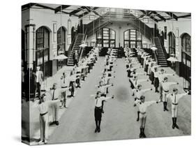 Exercise Drill, Crawford Street School, Camberwell, London, 1906-null-Stretched Canvas