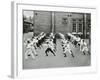 Exercise Drill, Crawford Street School, Camberwell, London, 1906-null-Framed Photographic Print