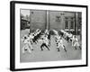 Exercise Drill, Crawford Street School, Camberwell, London, 1906-null-Framed Photographic Print