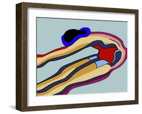 Exercise Figure-Diana Ong-Framed Giclee Print