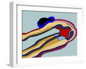 Exercise Figure-Diana Ong-Framed Giclee Print