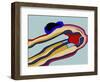 Exercise Figure-Diana Ong-Framed Premium Giclee Print