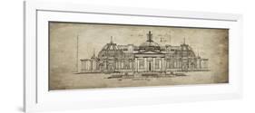 Exercise in Architechure-Sidney Paul & Co.-Framed Giclee Print