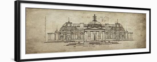 Exercise in Architechure-Sidney Paul & Co.-Framed Giclee Print