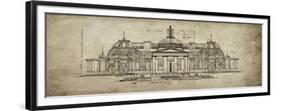 Exercise in Architechure-Sidney Paul & Co.-Framed Giclee Print