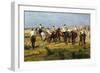 Exercise of Recruits, 1885-1890-Giovanni Fattori-Framed Giclee Print