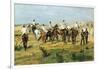 Exercise of Recruits-Giovanni Fattori-Framed Giclee Print