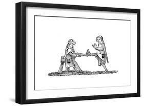 Exercises Derived from the Quintain-null-Framed Giclee Print