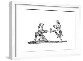 Exercises Derived from the Quintain-null-Framed Giclee Print