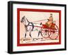 Exercising Cart-Edward Penfield-Framed Art Print