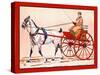 Exercising Cart-Edward Penfield-Stretched Canvas