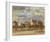 Exercising, Early Morning, Newmarket-Sir Alfred Munnings-Framed Premium Giclee Print