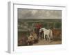 Exercising the Royal Horses, 1847-55-John Frederick Herring Snr-Framed Giclee Print