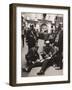 Exercising with gas masks in Paris street, c.1934-Lucien Aigner-Framed Photographic Print