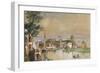 Exeter and the Canal Basin, 1835-40-John Gendall-Framed Giclee Print