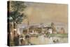 Exeter and the Canal Basin, 1835-40-John Gendall-Stretched Canvas